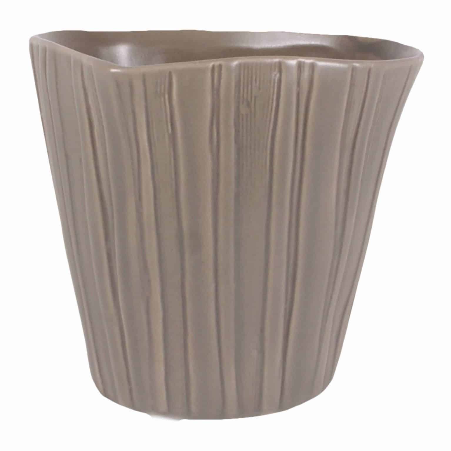 Shop for our light grey handmade versatile little plant pot. A gardening favourite